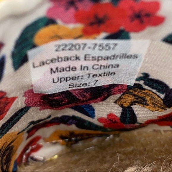 Vera Bradley Lace-back Espadrilles - Picture 13 of 15